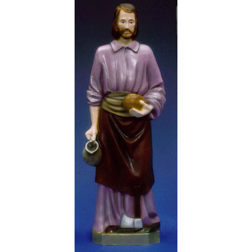 Saint Joseph the Worker Statue in Indoor/Outdoor Vinyl Composition - St ...