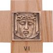  Stations Of The Cross | 6-1/2” x 6-1/2” | Bronze & Wood | Additional Stations 