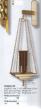  Electrified Hanging Sanctuary Lamp - Polished Bronze - 42" Ht 