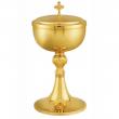  Ornate Chalice With Matching Well Paten Only 