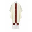  Dalmatic - Palermo 0941 Series - Plain Neck - Lightweight - 100% Polyester Fabric 