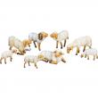  Individual Statue of Nativity Set - Sheep Kneeling Only 