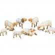  Individual Statue of Nativity Set - Sheep Grazing Only 