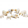  Individual Statue of Nativity Set - Sheep Looking Up Only 