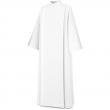  Beige or White Washable Coat Style Alb - Pleats - No Decoration - Pius Fabric 