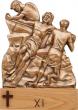  Stations Of The Cross | 13” x 19” | Bronze & Wood | Additional Stations 