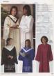  "Tempos" Men/Women Chianti Choir Robe, Adult & Junior (Viva Fabric) 