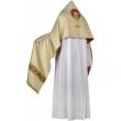  Concelebration Chasuble - Napoli 6211 Series - Plain Neck - Lightweight Gold Brocade Fabric 