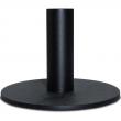  Single Torch/Lighter Floor Stand - Satin Brasstone - 10" Square Base - 11" Ht 