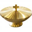  Baptismal Bowl - Polished 24 Kt GP - 10" Dia 