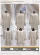  Ivory Surplice - 2 Row Embroidery - Misto Lana Fabric - 55% Poly/45% Wool 