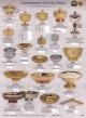  Traditional Ciborium - Bright Gold Plated - 400 Host - 1- 1/4" Ht 