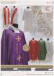  "Cross/Embroidery" Overlay Stole - Misto Lana Fabric - 45% Wool/55% Poly 