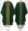  Dalmatic - Francis 6215 Series - Plain Neck - Napoli Brocade Orphrey - Europa Fabric 