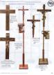  Processional Floor Candlestick - Brass/Oak Wood - 46" Ht 