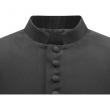  Black Cassock - Standard or Custom Sizes - Livorno Fabric 