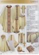  Ecru Gothic Chasuble - Divine Mercy - Duomo Fabric 