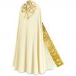  White Gothic Chasuble - Cantate Fabric 