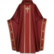  White Monastic Chasuble Set (4) - Celtic Fabric 