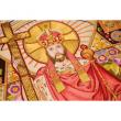  White Chasuble - Christ the King - Moire Fabric 