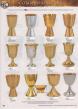  Pewter Chalice - 24 Kt Gold Plated - 8 Oz - 4 7/8" Ht 