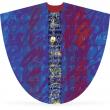  Red Gothic Chasuble Set - Pentecost - Brody Fabric 