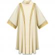  White Gothic Chasuble - Cantate Fabric 