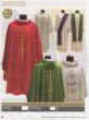  Embroidered Panel Chasuble/Dalmatic in Sinai Fabric 
