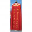  "Cross/Design" Overlay Stole - Primavera Fabric - 100% Poly 