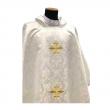  "Cross" Overlay Stole - Printed Image - Primavera Fabric - 100% Poly 