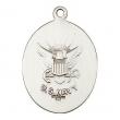  St. Christopher/Navy Neck Medal/Pendant Only 