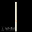  Blank/Plain Paschal Candle #4-2, 2 x 36 