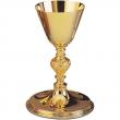  Traditional Ciborium - Flower Motif - 8 3/4" Ht 