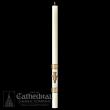  Cross of St. Francis Paschal Candle #6, 2-3/16 x 48 