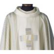  "Cross" Dalmatic - Linea Style Fabric - 95% Wool/5% Gold Thread 