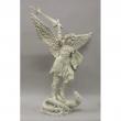  St. Michael the Archangel w/Sword Fire in Fiberglass, 38"H 