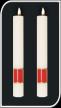  Gloria White Paschal Candle 2 1/4" x 48" 