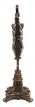  Standing Double-Sided Crucifix w/Pewter Style Corpus, 12.5" Ht 