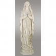  Our Lady of Lourdes Statue in Fiberglass, 71"H 