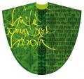  Green Gothic Chasuble Set - Brody Fabric 