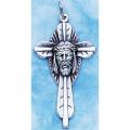  2" Head of Christ Rosary Crucifix (Dozen) 