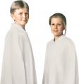  Beige Choir/Server Alb With Collar or Hood - Vaticano Fabric 