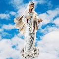  Our Lady of Medjugorje Statue in Poly-Art Fiberglass, 24" - 72"H 