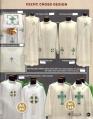  "Celtic Cross" Chasuble - Primavera Fabric - 100% Poly 