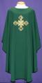  Easy Care Embroidered Dalmatic - A/O-Cross Design - Front Only - 100% Poly 
