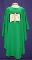  Easy Care Embroidered Dalmatic - A/O-Cross Design - Front Only - 100% Poly 