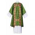  Dalmatic - Pax 6133 Series - Plain Neck - "Pax" Damask Fabric 