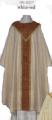  Chasuble - Francis 6217 Series - Plain Neck - Napoli Brocade Orphrey - Europa Fabric 