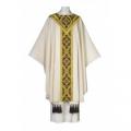  Dalmatic - Verona 6483 Series - Plain Neck - Verona Brocade Orphrey - Raphael Fabric - 70% Wool/30% Poly 