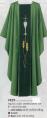  "Chalice/Cross/Wheat" Chasuble - Washable - Ample Cut - 100% Poly 